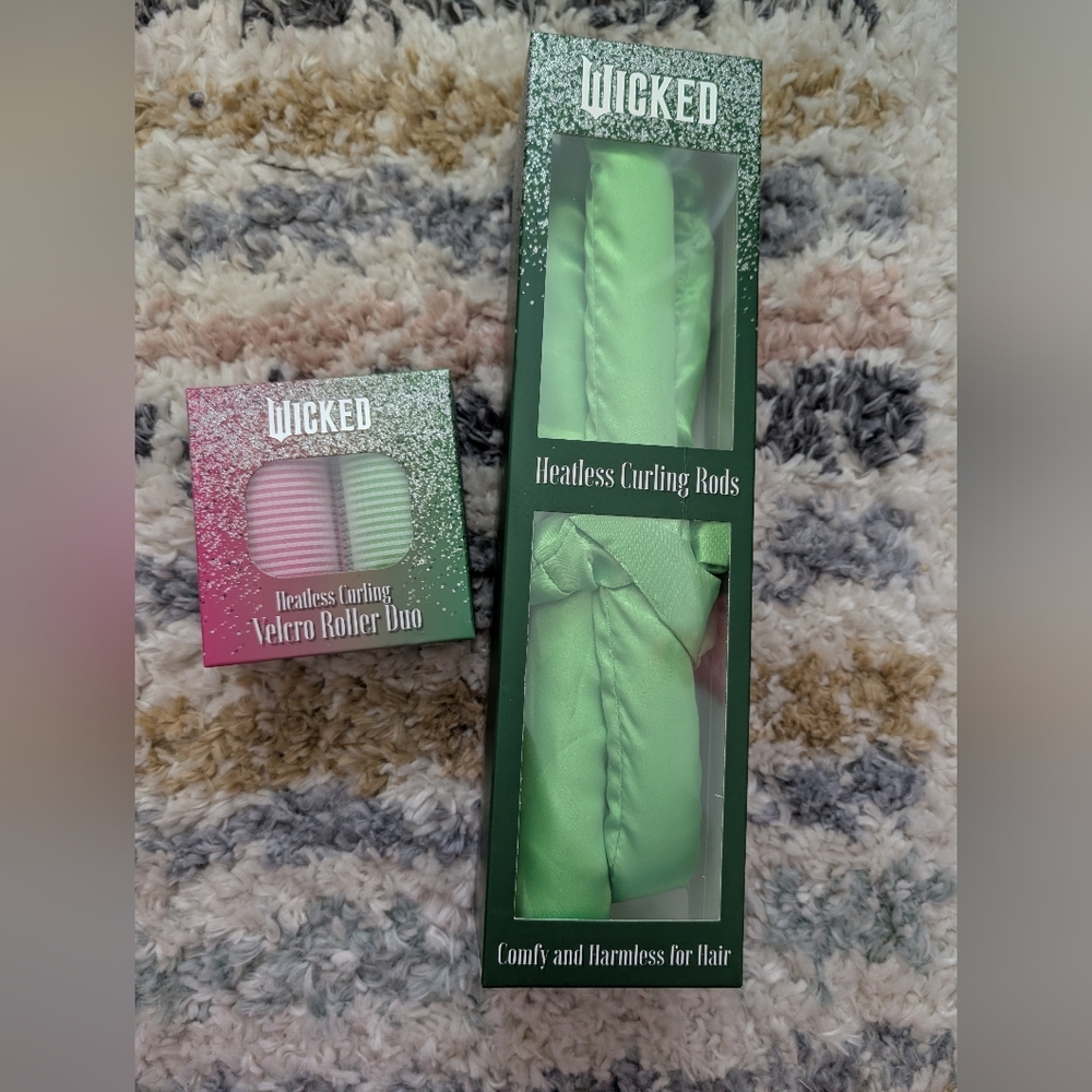 Wicked Velcro Roller Duo And Heatless Curling‎ Rods